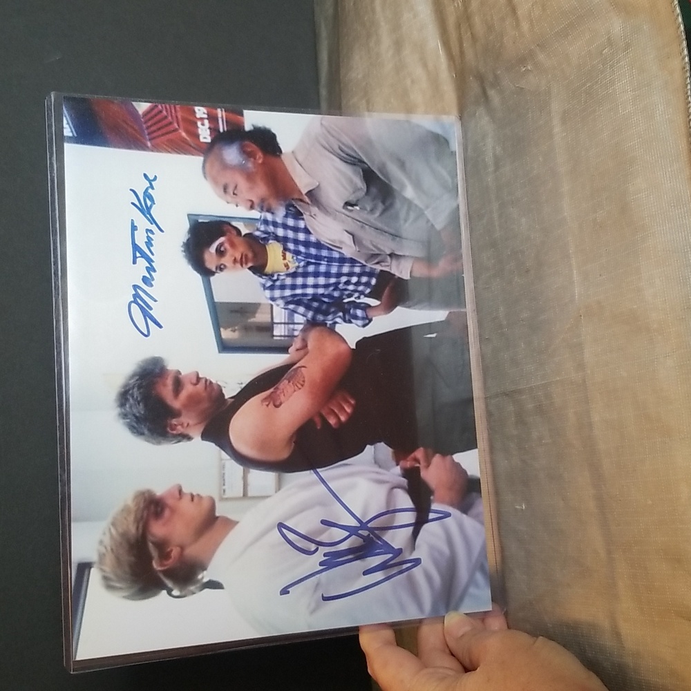Cobra Kai Autographed Picture 8x10